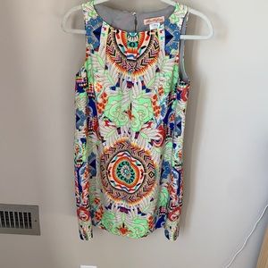 Mara Hoffman patterned, vibrant dress, size small